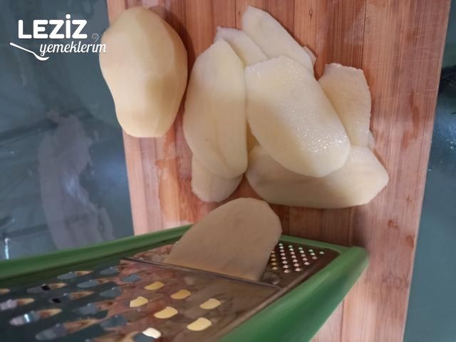 Mikrodalgada Ev Yapımı Patates Cipsi