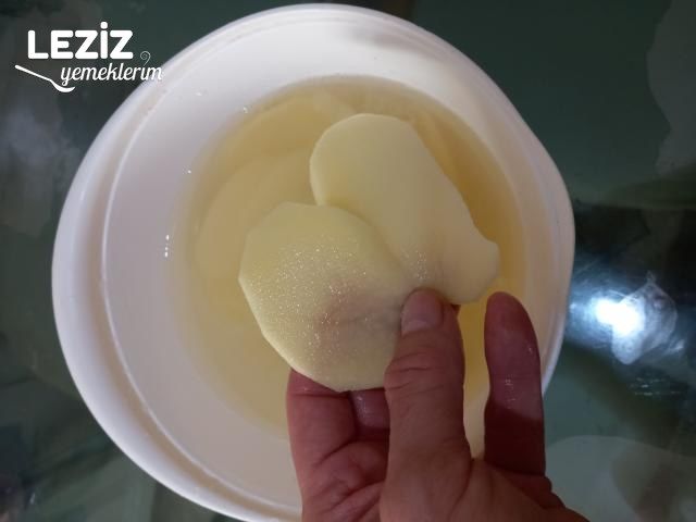 Mikrodalgada Ev Yapımı Patates Cipsi