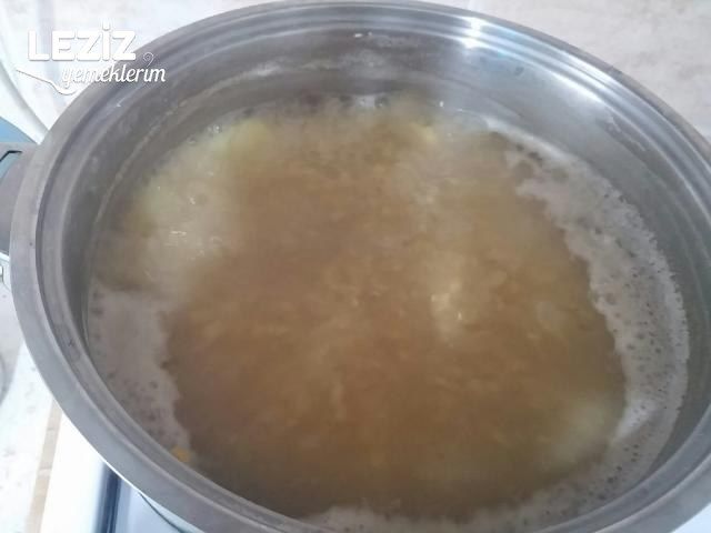Mercimek Çorbası Yapımı