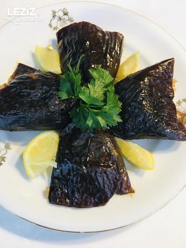 Kuru Patlıcan Dolması