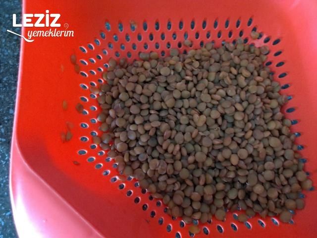 Patatesli Yeşil Mercimek Yemeği