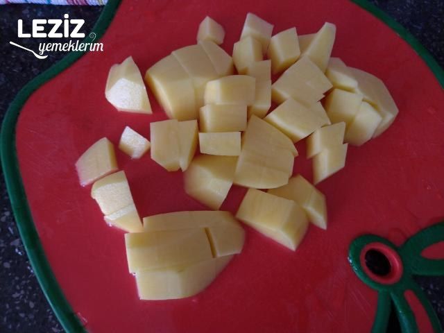 Patatesli Yeşil Mercimek Yemeği