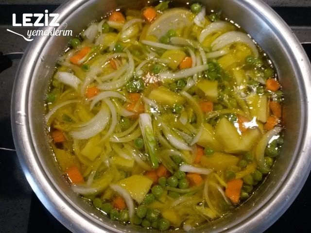 Zeytinyağlı Enginar Yapımı