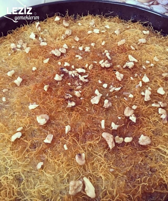 Cevizli Tel Kadayıf Yapımı