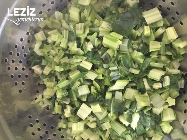 Pazı Sapı Kavurması