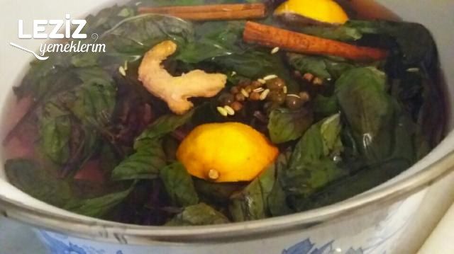 Şifalı Reyhan Şerbeti