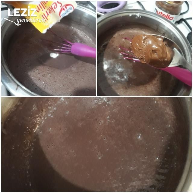 Nutella Soslu Baton Kek