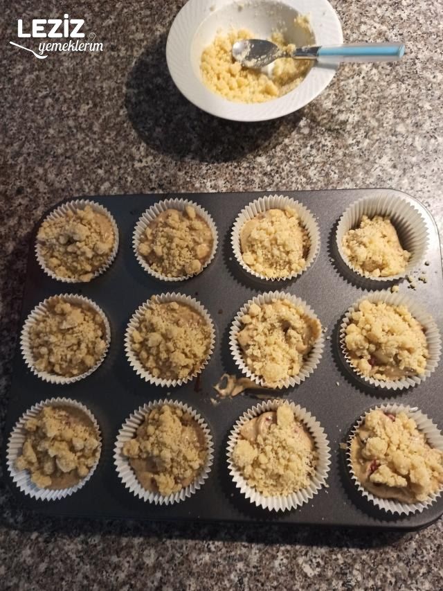 Frambuazlı Portakallı Cupcakeler