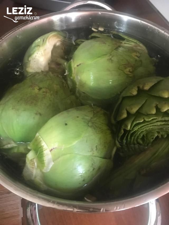 Kıymalı Enginar Dolması Tarifi