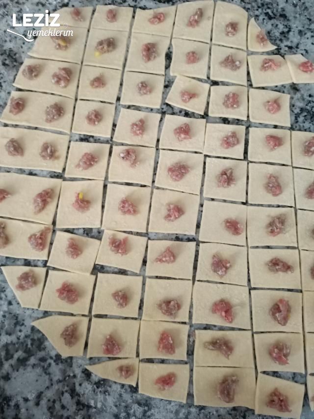 Evde Mantı Nasıl Yapılır (Aşama Aşama Anlatım)