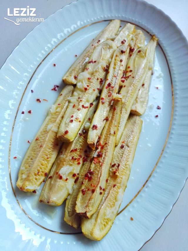 Sarımsaklı Limonlu Kabak Mezesi