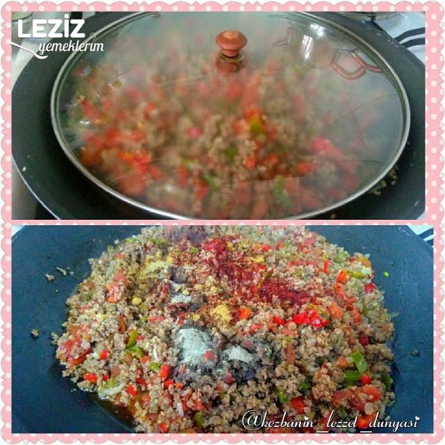 Kıymalı Saç Kavurma