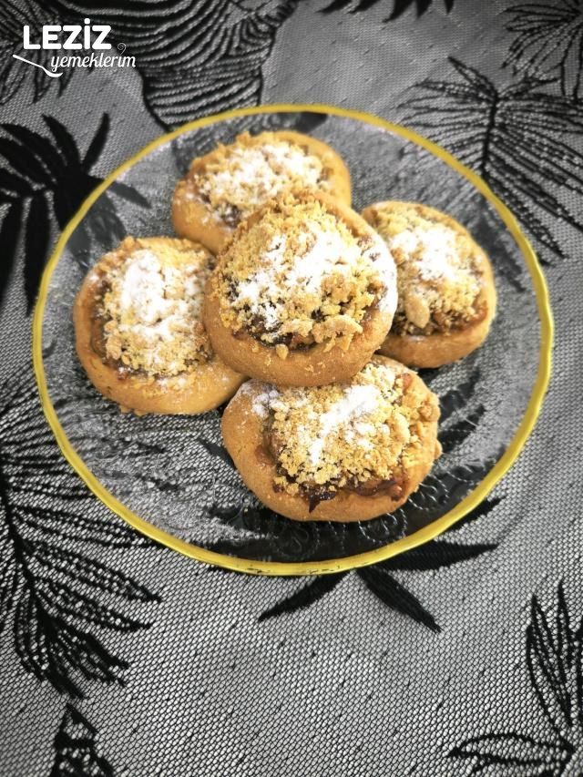 Elmalı Crumble Kurabiye