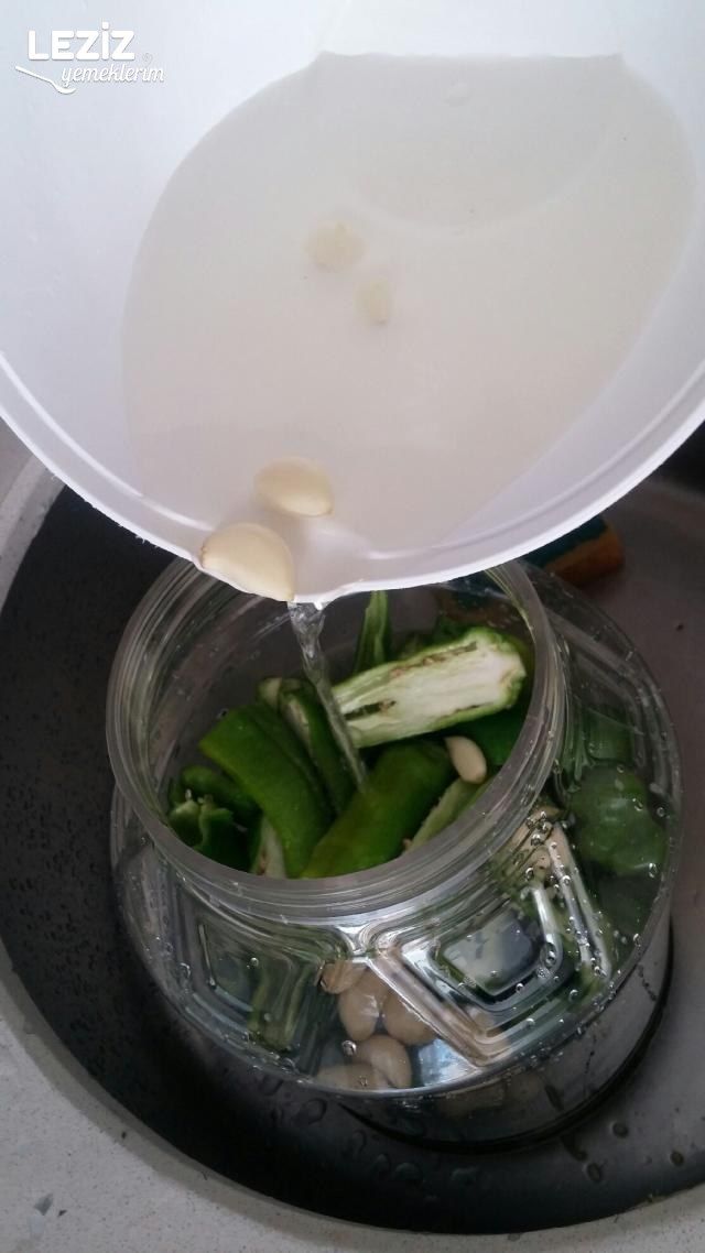 Biber Turşusu Kurma