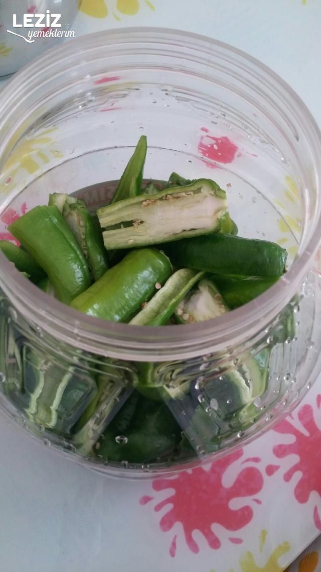 Biber Turşusu Kurma