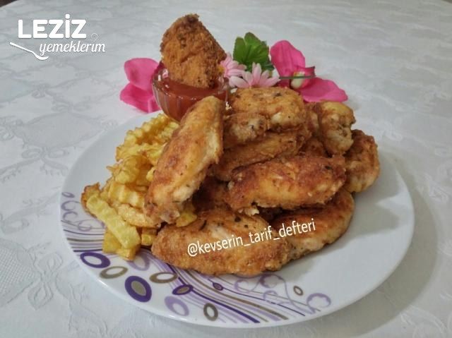 Tavada Çıtır Çıtır Tavuk Kanatları