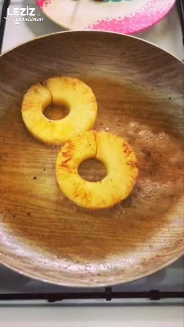 Kaymaklı Ananas Tatlısı