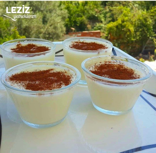 En Doğalından Ev Yapımı Puding