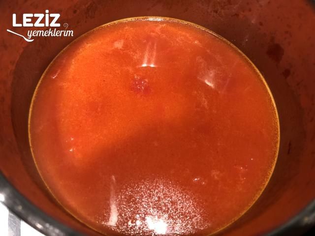 Domatesli Kuskus Pilavı Yapımı