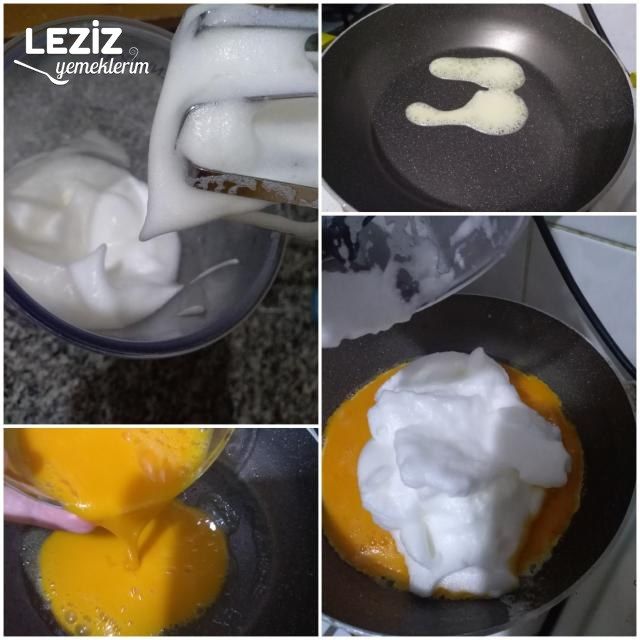 Pasta Görünümlü Omlet (Çocuklar Bayılacak)