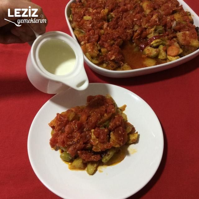 Fırında Etsiz Yaz Türlüsü
