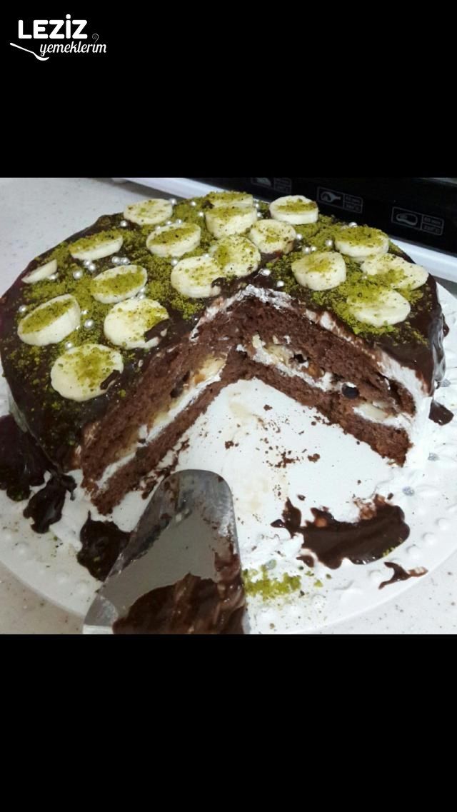 Muzlu Çikolatalı Kolay Pasta