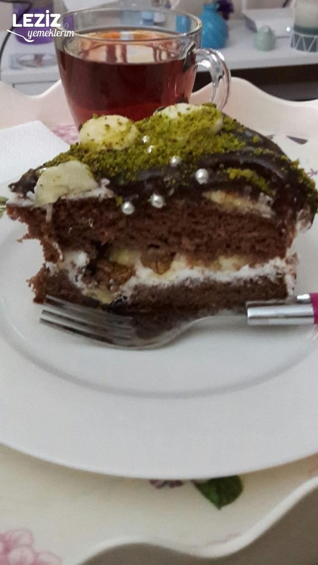 Muzlu Çikolatalı Kolay Pasta