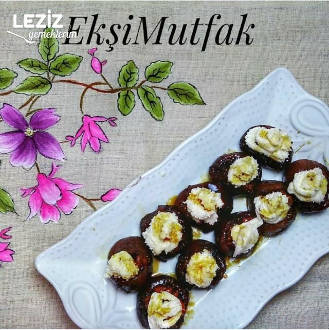 Çok Pratik Kaymaklı İncir Tatlısı