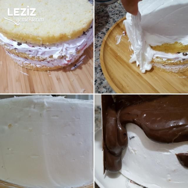 Harika Bol Çikolatalı Pasta Çikolata Aşkına (Aşama Aşama)