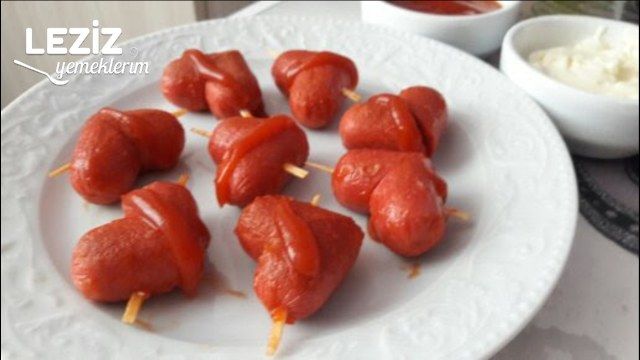 Çocuklarınız İçin Eğlenceli Sosis Kızartması