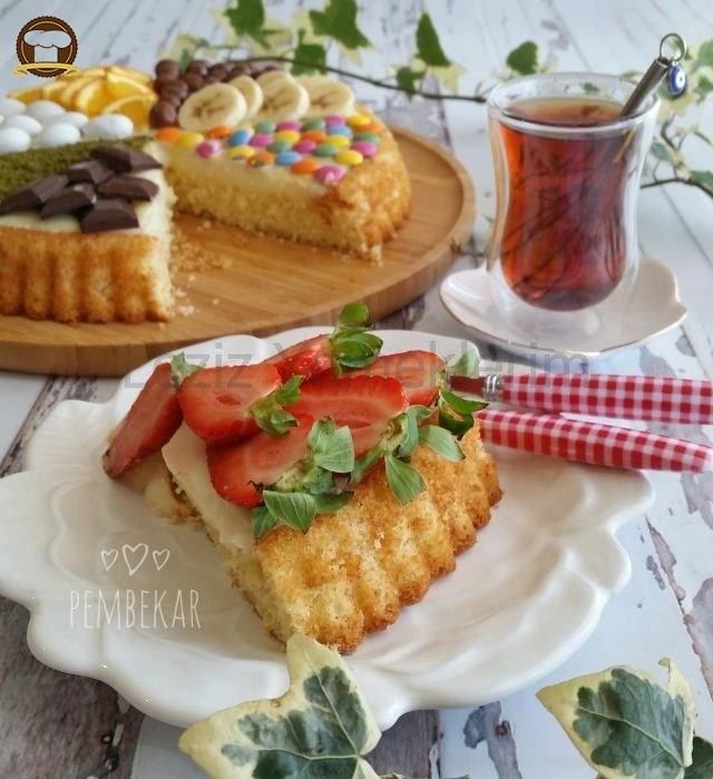 Portakallı Tart Kek Leziz Yemeklerim