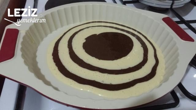 Zebra (Ebruli) Kek Tarifi