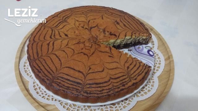 Zebra (Ebruli) Kek Tarifi