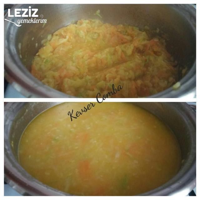 Nefis Havuçlu Kabak Çorbası