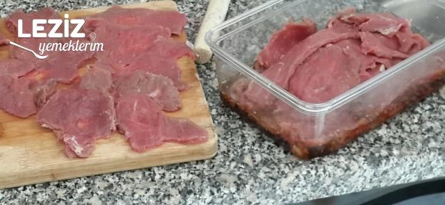 Et Marinesi (Zeytinyağı Ve Baharatlar İle)