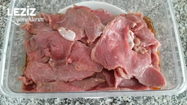 Et Marinesi (Zeytinyağı Ve Baharatlar İle)