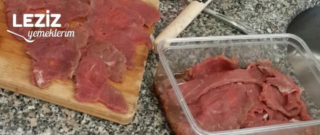 Et Marinesi (Zeytinyağı Ve Baharatlar İle)