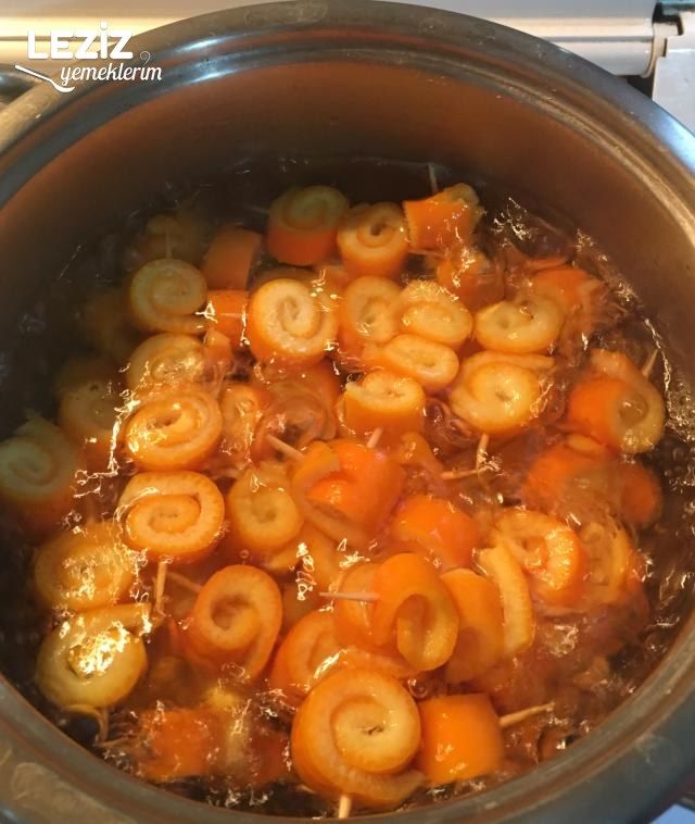 Portakal Kabuğunun Reçeli