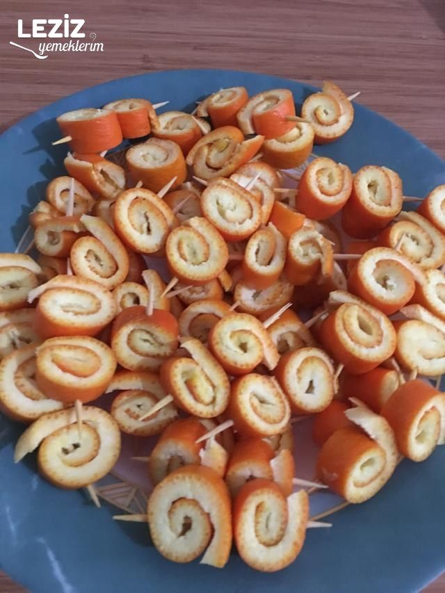 Portakal Kabuğunun Reçeli