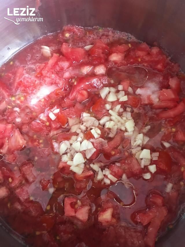 Domates Soslu Patlıcan Kızartma