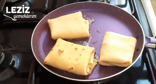 Kahvaltılarınızın Yıldızı Olacak Krep Börek (Videolu)
