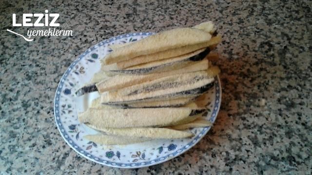 Patlıcan Kızartması (Mısır Unlu)