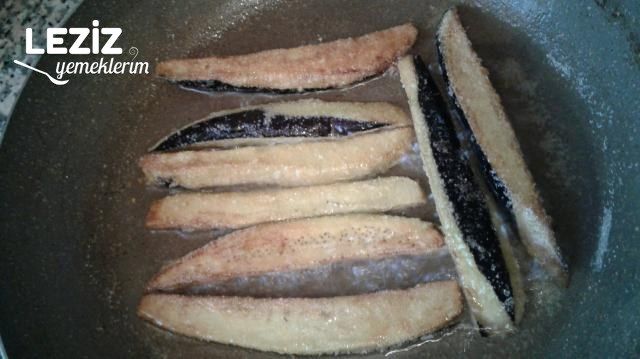 Patlıcan Kızartması (Mısır Unlu)