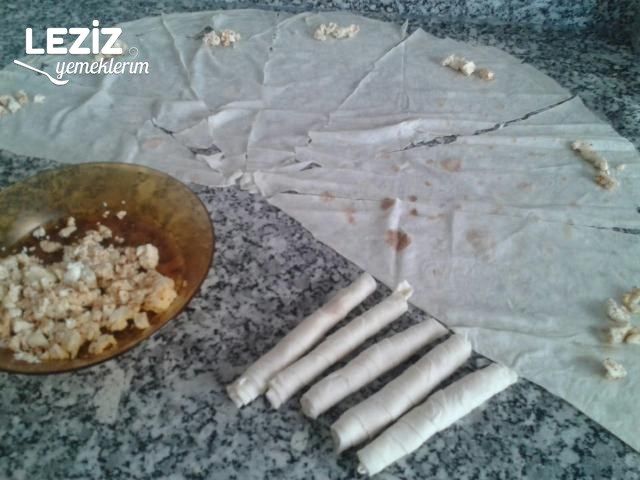 Buzluk İçin Sigara Böreği (Hem Fırında Hem Yağda Kızartma)