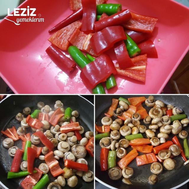 Sbarro Mantar, Biber (Harika Lezzet)