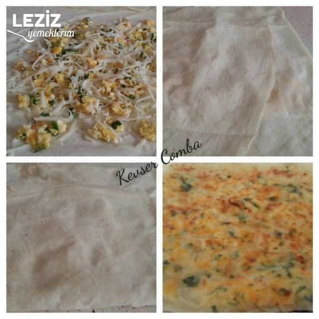 Yumurtalı Kaşarlı Börek Tarifi (5 Dakikada)
