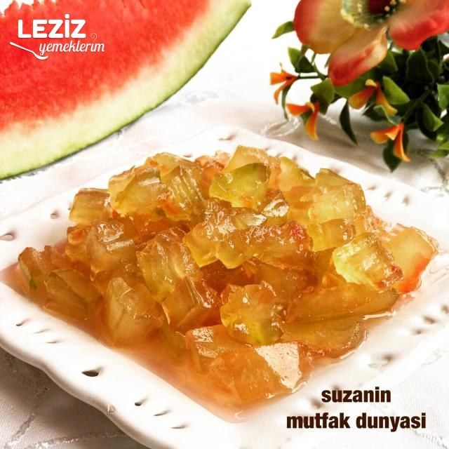 Karpuz Kabuğu Reçeli Tarifi
