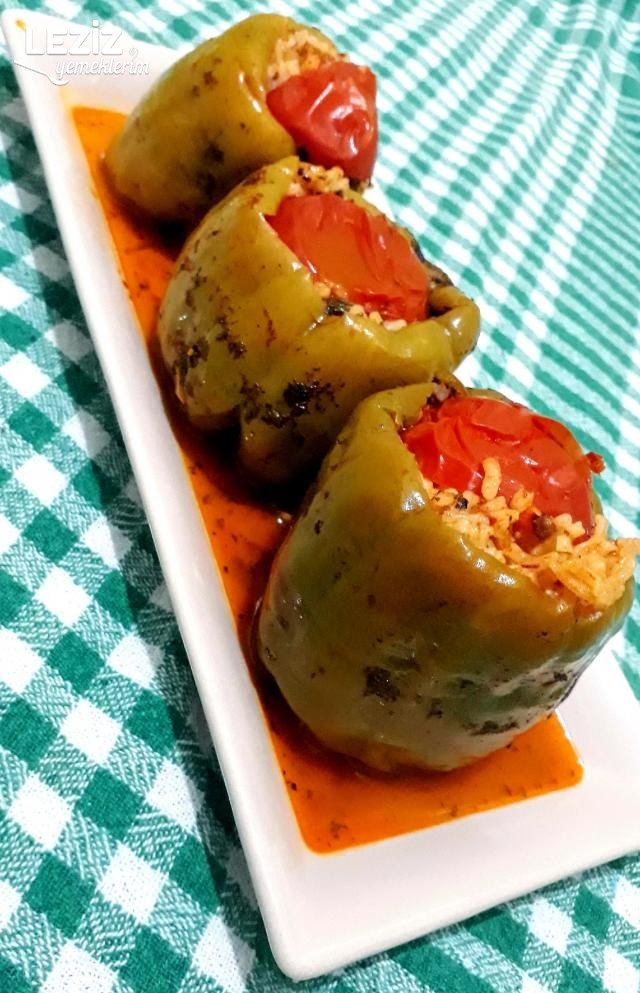Kıymalı Biber Dolması Tarifi