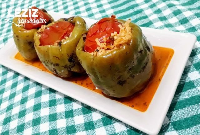 Kıymalı Biber Dolması Tarifi