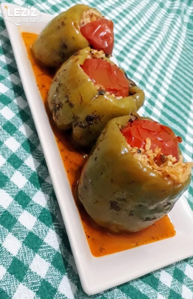 Kıymalı Biber Dolması Tarifi